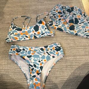 Bikini with Cover Up; size Small; never worn